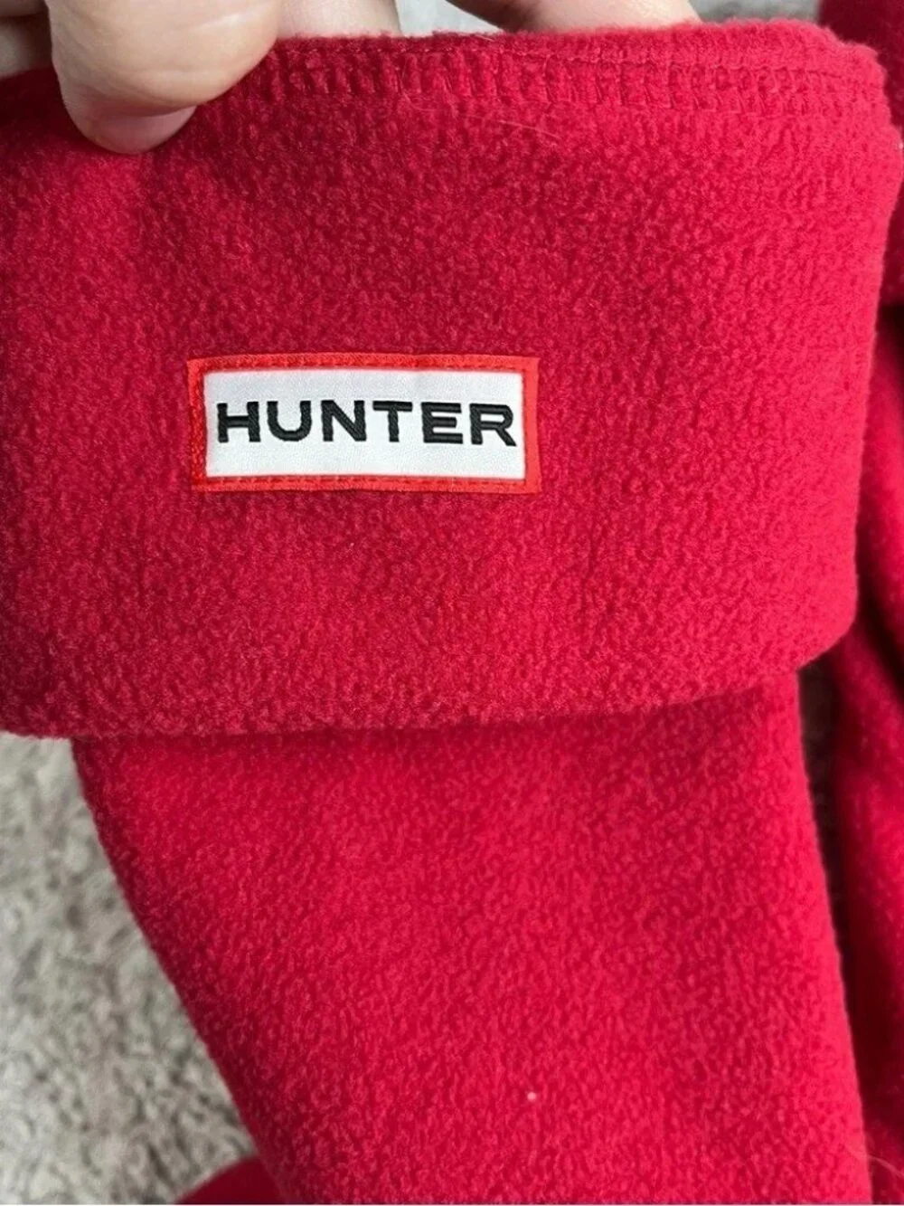 Hunter Boots Boot Sock-Red